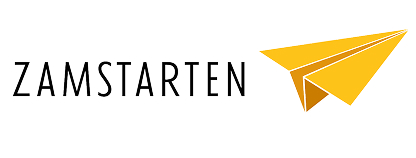 Das Logo von Zamstarten, Link zur Startseite